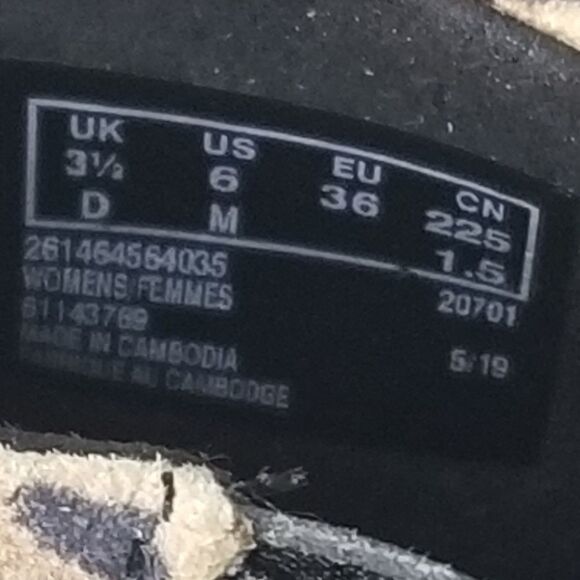 Clarks Collection Linvale Sea Booties Leopard Print Womens Brown 6M Leather - Picture 10 of 11